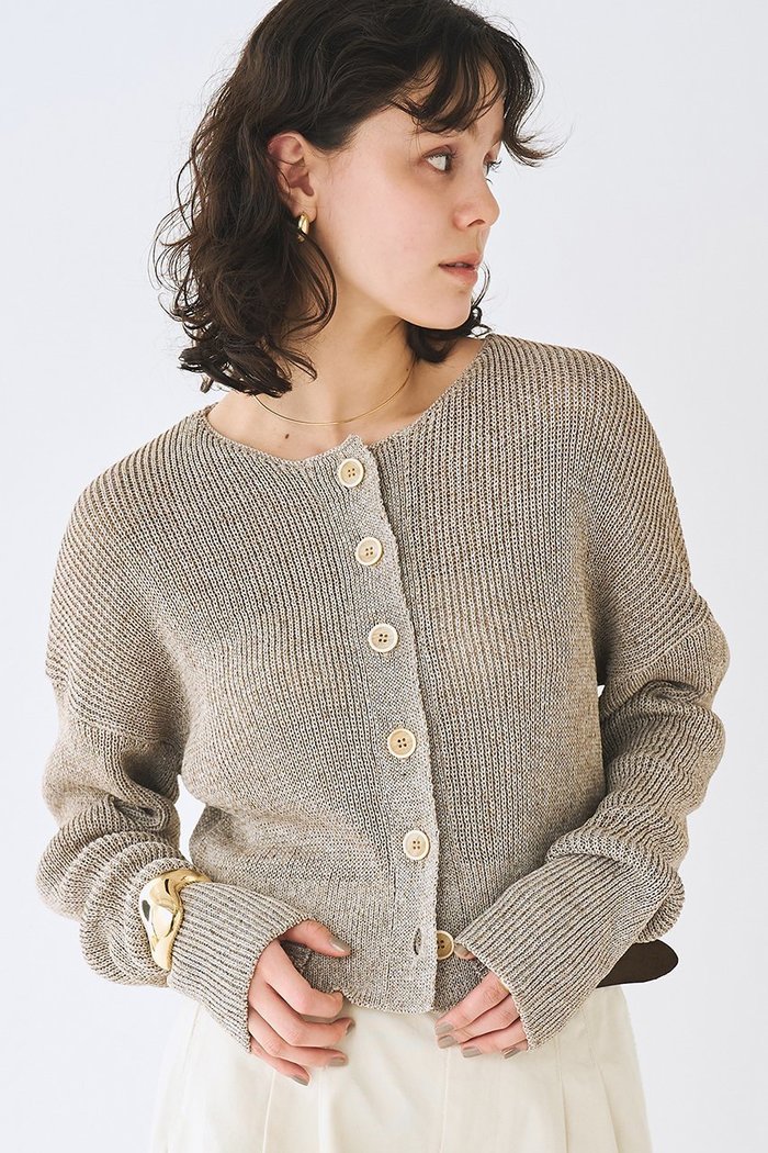 【ウィムガゼット/Whim Gazette】のショートニットカーディガン インテリア・キッズ・メンズ・レディースファッション・服の通販 founy(ファニー) https://founy.com/ ファッション Fashion レディースファッション Fashion for Women トップス・カットソー Cut & Sew Tops ニット Knit Tops & Sweaters カーディガン・羽織り Layered Style Cardigans カーディガン Cardigan, Knitwear ショート Short, Short Length バランス Balance, Style Balance 夏 Summer 新作・新入荷 New Arrivals / New In 春 Spring S/S・春夏 SS, Spring/Summer, Warm Season |ID: prp329100004923348 ipo3291000000036942371