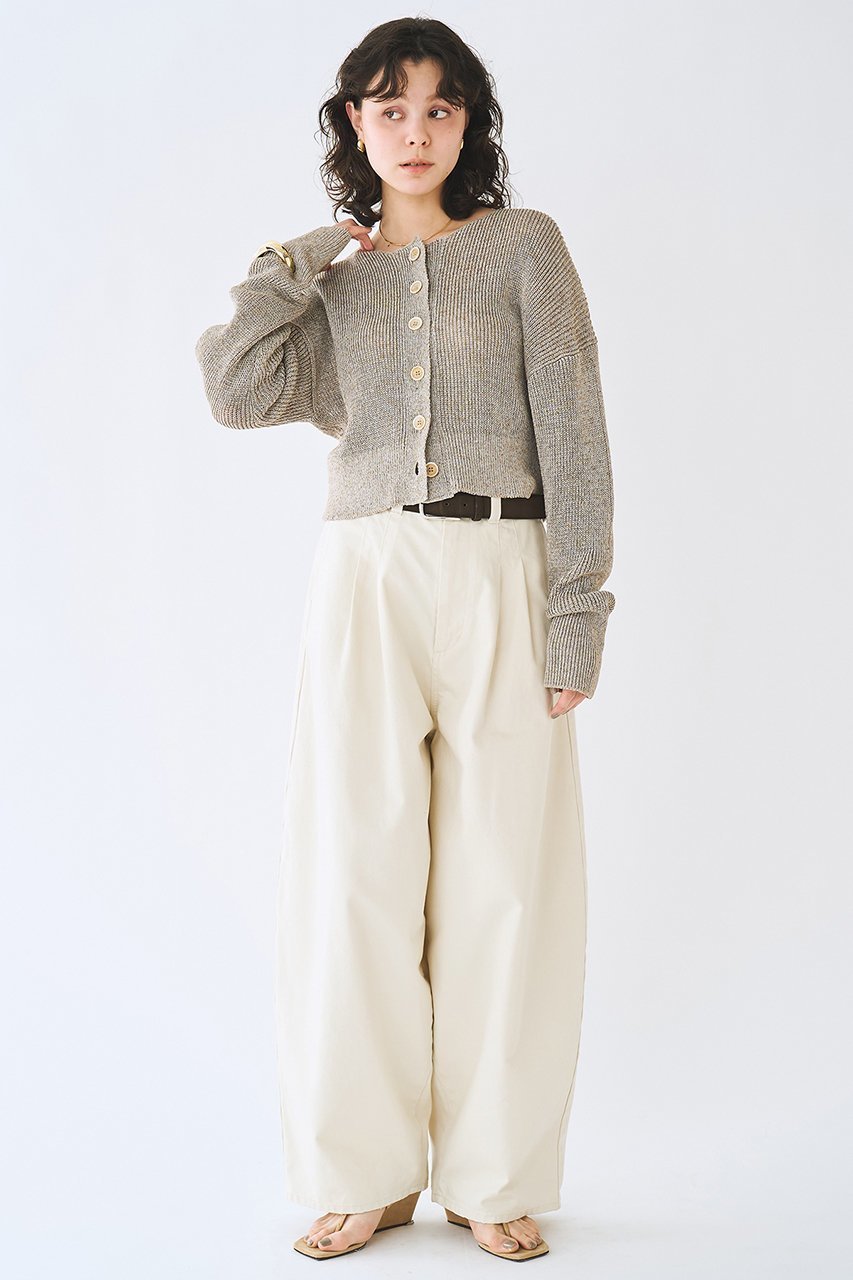 【ウィムガゼット/Whim Gazette】のショートニットカーディガン 人気、トレンドファッション・服の通販 founy(ファニー) 　ファッション　Fashion　レディースファッション　Fashion for Women　トップス・カットソー　Cut & Sew Tops　ニット　Knit Tops & Sweaters　カーディガン・羽織り　Layered Style Cardigans　カーディガン　Cardigan, Knitwear　ショート　Short, Short Length　バランス　Balance, Style Balance　夏　Summer　新作・新入荷　New Arrivals / New In　春　Spring　S/S・春夏　SS, Spring/Summer, Warm Season　other-5|ID: prp329100004923348 ipo3291000000036942383