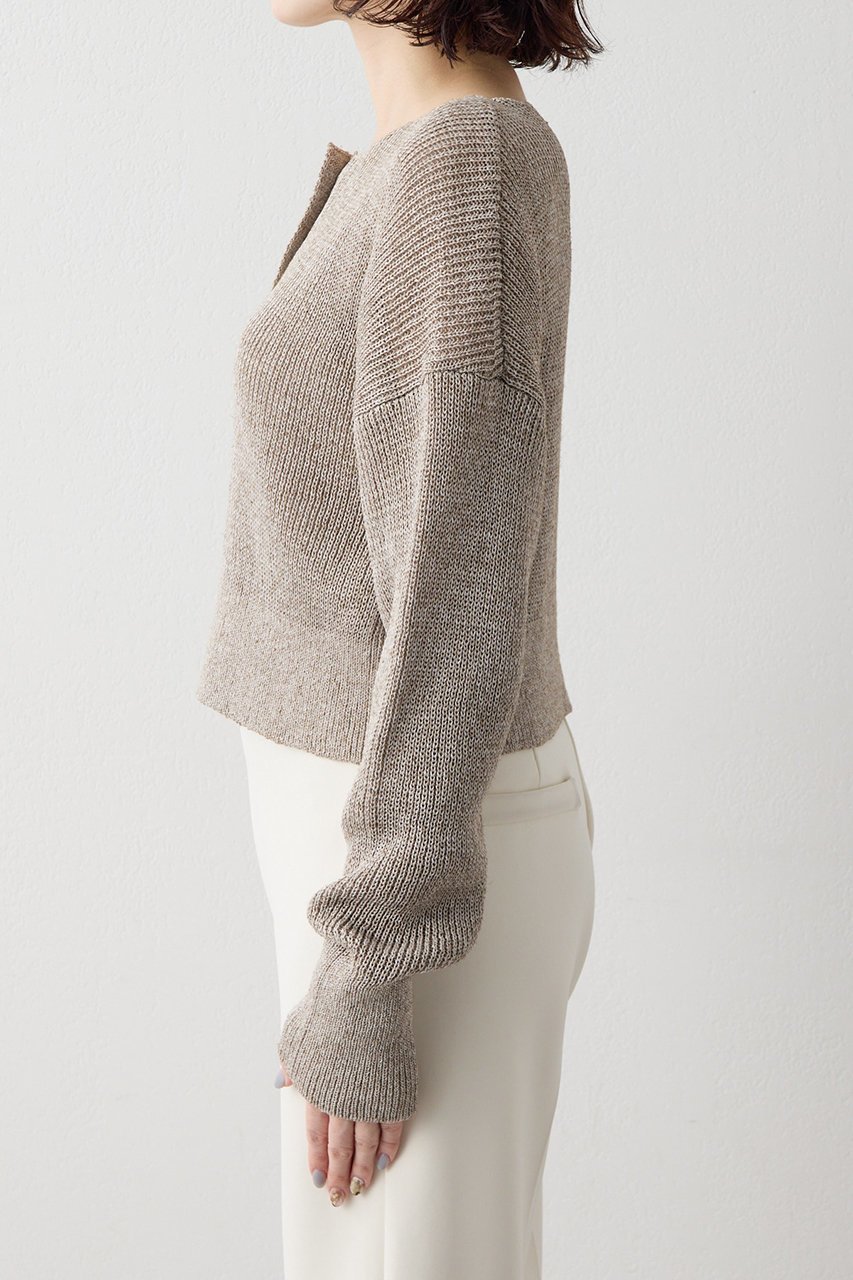 【ウィムガゼット/Whim Gazette】のショートニットカーディガン 人気、トレンドファッション・服の通販 founy(ファニー) 　ファッション　Fashion　レディースファッション　Fashion for Women　トップス・カットソー　Cut & Sew Tops　ニット　Knit Tops & Sweaters　カーディガン・羽織り　Layered Style Cardigans　カーディガン　Cardigan, Knitwear　ショート　Short, Short Length　バランス　Balance, Style Balance　夏　Summer　新作・新入荷　New Arrivals / New In　春　Spring　S/S・春夏　SS, Spring/Summer, Warm Season　other-7|ID: prp329100004923348 ipo3291000000036942388