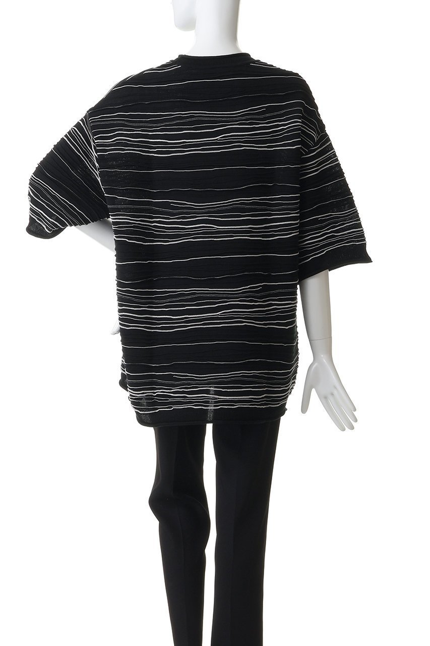 【メゾンスペシャル/MAISON SPECIAL】の【UNISEX】ドローイングピンタックニットボーダー S/S TEE 人気、トレンドファッション・服の通販 founy(ファニー) ファッション Fashion レディースファッション Fashion for Women トップス・カットソー Cut & Sew Tops ニット Knit Tops & Sweaters カジュアルプルオーバー・ニットトップス Pullovers & Knit Tops / Casual Pullovers ユニセックス Unisex, Genderless ハンド Hand, Handmade ボーダー Border, Stripe 夏 Summer 新作・新入荷 New Arrivals / New In S/S・春夏 SS, Spring/Summer, Warm Season other-4|ID: prp329100004923352 ipo3291000000036942422