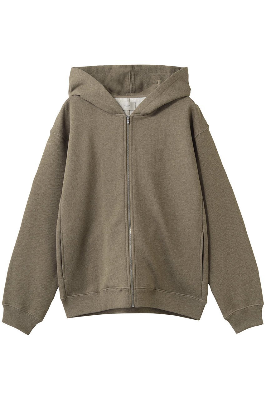 【その他のブランド/Other】のコットンカラートップ杢糸フーディ インテリア・キッズ・メンズ・レディースファッション・服の通販 founy(ファニー) 　ファッション　Fashion　レディースファッション　Fashion for Women　トップス・カットソー　Cut & Sew Tops　ニット　Knit Tops & Sweaters　レディースパーカー・カジュアルフーディー　Casual Hoodies & Sweatshirts　パーカー　Hoodie, Parka　メランジ　Melange, Mixed Yarn　新作・新入荷　New Arrivals / New In　ブラウン|ID: prp329100004923371 ipo3291000000036942519