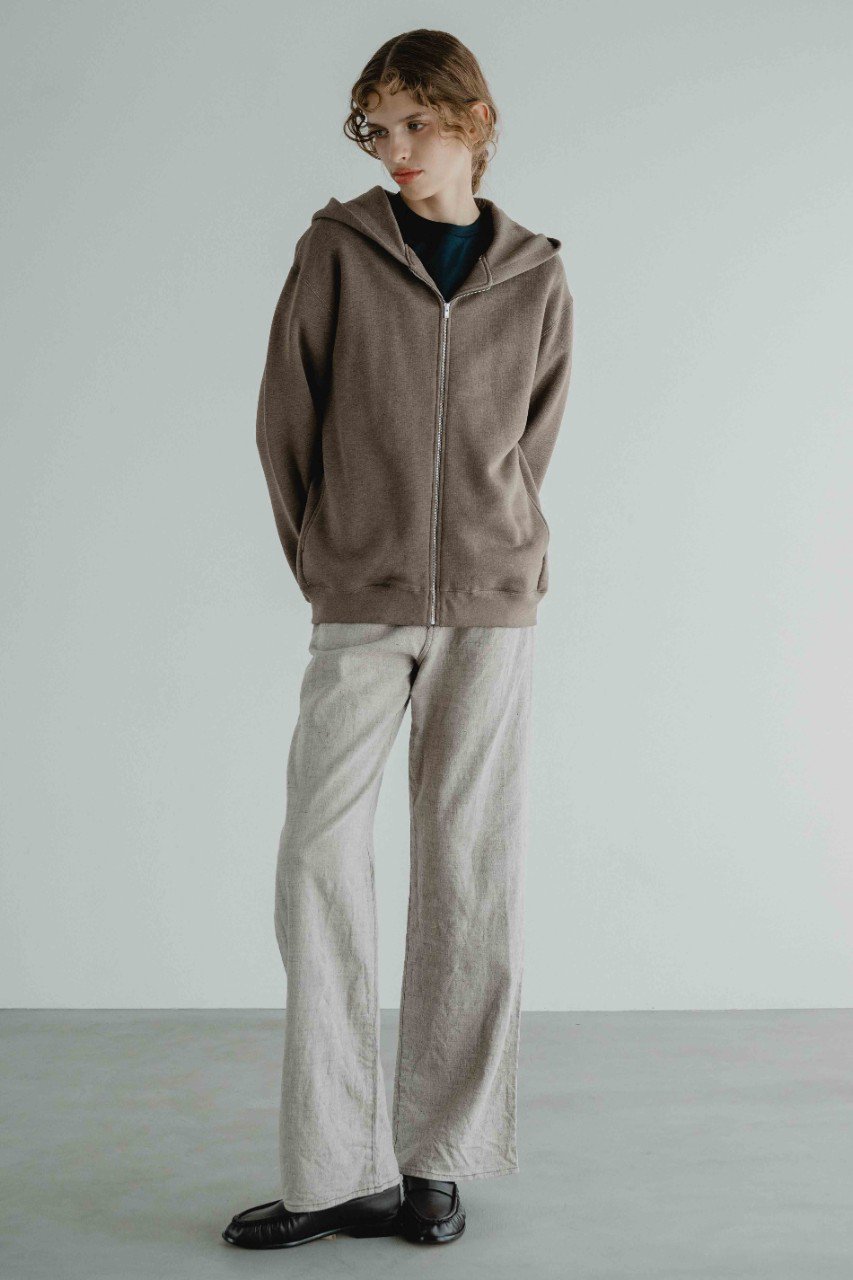 【その他のブランド/Other】のコットンカラートップ杢糸フーディ 人気、トレンドファッション・服の通販 founy(ファニー) 　ファッション　Fashion　レディースファッション　Fashion for Women　トップス・カットソー　Cut & Sew Tops　ニット　Knit Tops & Sweaters　レディースパーカー・カジュアルフーディー　Casual Hoodies & Sweatshirts　パーカー　Hoodie, Parka　メランジ　Melange, Mixed Yarn　新作・新入荷　New Arrivals / New In　other-6|ID: prp329100004923371 ipo3291000000036942524