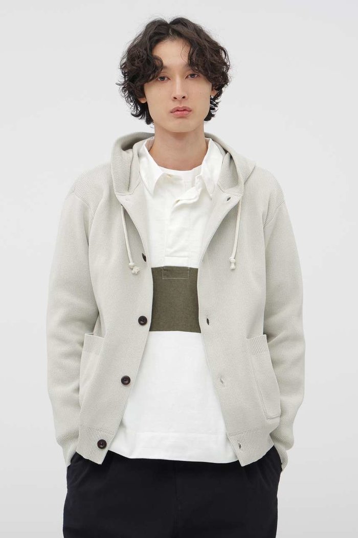 【マーガレット ハウエル/MARGARET HOWELL / MEN】のVINTAGE DRY COTTON KNITWEAR インテリア・キッズ・メンズ・レディースファッション・服の通販 founy(ファニー) https://founy.com/ ファッション Fashion レディースファッション Fashion for Women トップス・カットソー Cut & Sew Tops ニット Knit Tops & Sweaters レディースパーカー・カジュアルフーディー Casual Hoodies & Sweatshirts カーディガン Cardigan, Knitwear ダブル Double, Double-Breasted パーカー Hoodie, Parka フロント Front, Front Design ポケット Pocket, Pocket Detail エレガント 上品 Elegant 新作・新入荷 New Arrivals / New In |ID: prp329100004923374 ipo3291000000036942536