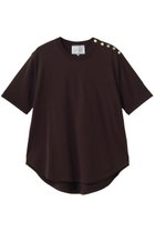 【ベイジ,/BEIGE,】のNADIA(ナディア)/ストレッチ メタルボタンニット Bordeaux|ID: prp329100004923387 ipo3291000000036942620