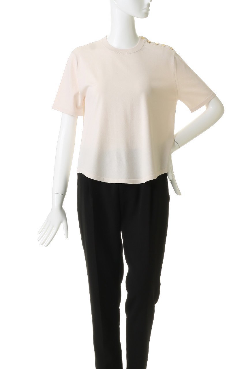 【ベイジ,/BEIGE,】のNADIA(ナディア)/ストレッチ メタルボタンニット 人気、トレンドファッション・服の通販 founy(ファニー) ファッション Fashion レディースファッション Fashion for Women トップス・カットソー Cut & Sew Tops ニット Knit Tops & Sweaters カジュアルプルオーバー・ニットトップス Pullovers & Knit Tops / Casual Pullovers ストレッチ Stretch, Stretchy Fabric フォルム Silhouette, Form メタル Metal, Metal Parts リラックス Relax, Relaxed Fit エレガント 上品 Elegant 夏 Summer 新作・新入荷 New Arrivals / New In other-2|ID: prp329100004923387 ipo3291000000036942621