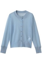 【ベイジ,/BEIGE,】のPYRRHOT(ピロート)/シアーコンビ リブカーディガン Sax|ID: prp329100004923388 ipo3291000000036942628