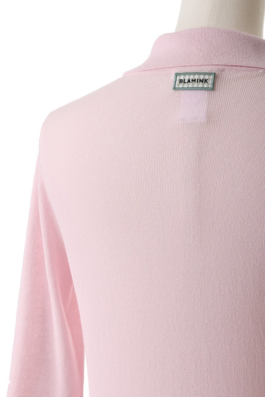 【ブラミンク/BLAMINK】の14Gレギュラーカラーショートスリーブニット 人気、トレンドファッション・服の通販 founy(ファニー) 　ファッション　Fashion　レディースファッション　Fashion for Women　トップス・カットソー　Cut & Sew Tops　ニット　Knit Tops & Sweaters　カジュアルプルオーバー・ニットトップス　Pullovers & Knit Tops / Casual Pullovers　インナー　Innerwear　ショート　Short, Short Length　ジャケット　Jacket, Outerwear　スリーブ　Sleeve, Long Sleeve / Short Sleeve　フィット　Fit, Slim Fit　レギュラー　Regular, Standard Fit　新作・新入荷　New Arrivals / New In　other-5|ID: prp329100004923392 ipo3291000000036942656