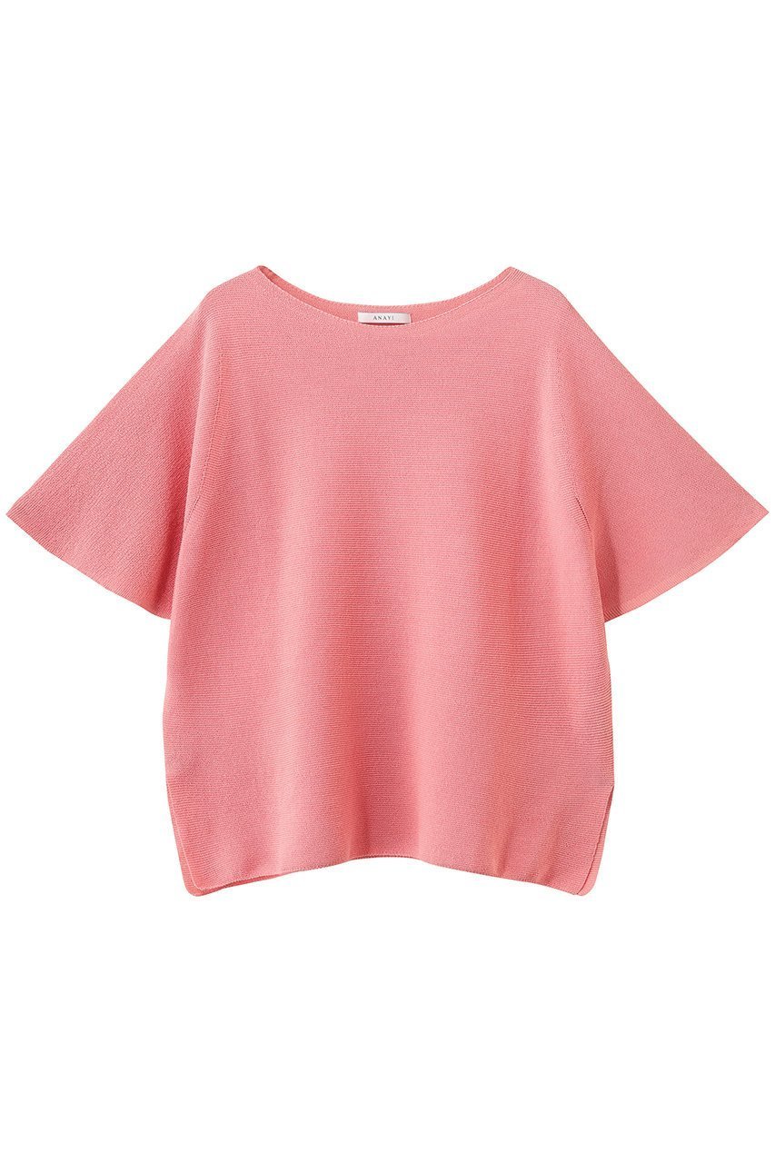 【アナイ/ANAYI】の和紙ガーターフレアスリーブプルオーバー インテリア・キッズ・メンズ・レディースファッション・服の通販 founy(ファニー) ファッション Fashion レディースファッション Fashion for Women トップス・カットソー Cut & Sew Tops ニット Knit Tops & Sweaters カジュアルプルオーバー・ニットトップス Pullovers & Knit Tops / Casual Pullovers シンプル Simple, Minimal スリット Slit, Slit Detail スリーブ Sleeve, Long Sleeve / Short Sleeve フレア Flare, Flared 夏 Summer 新作・新入荷 New Arrivals / New In 春 Spring S/S・春夏 SS, Spring/Summer, Warm Season ピンク|ID: prp329100004923393 ipo3291000000036942661