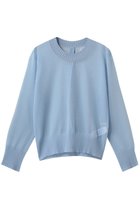 【ベイジ,/BEIGE,】のPYRRHOT(ピロート)/シアーコンビ バックスリットプルオーバー Sax|ID: prp329100004923401 ipo3291000000036942715