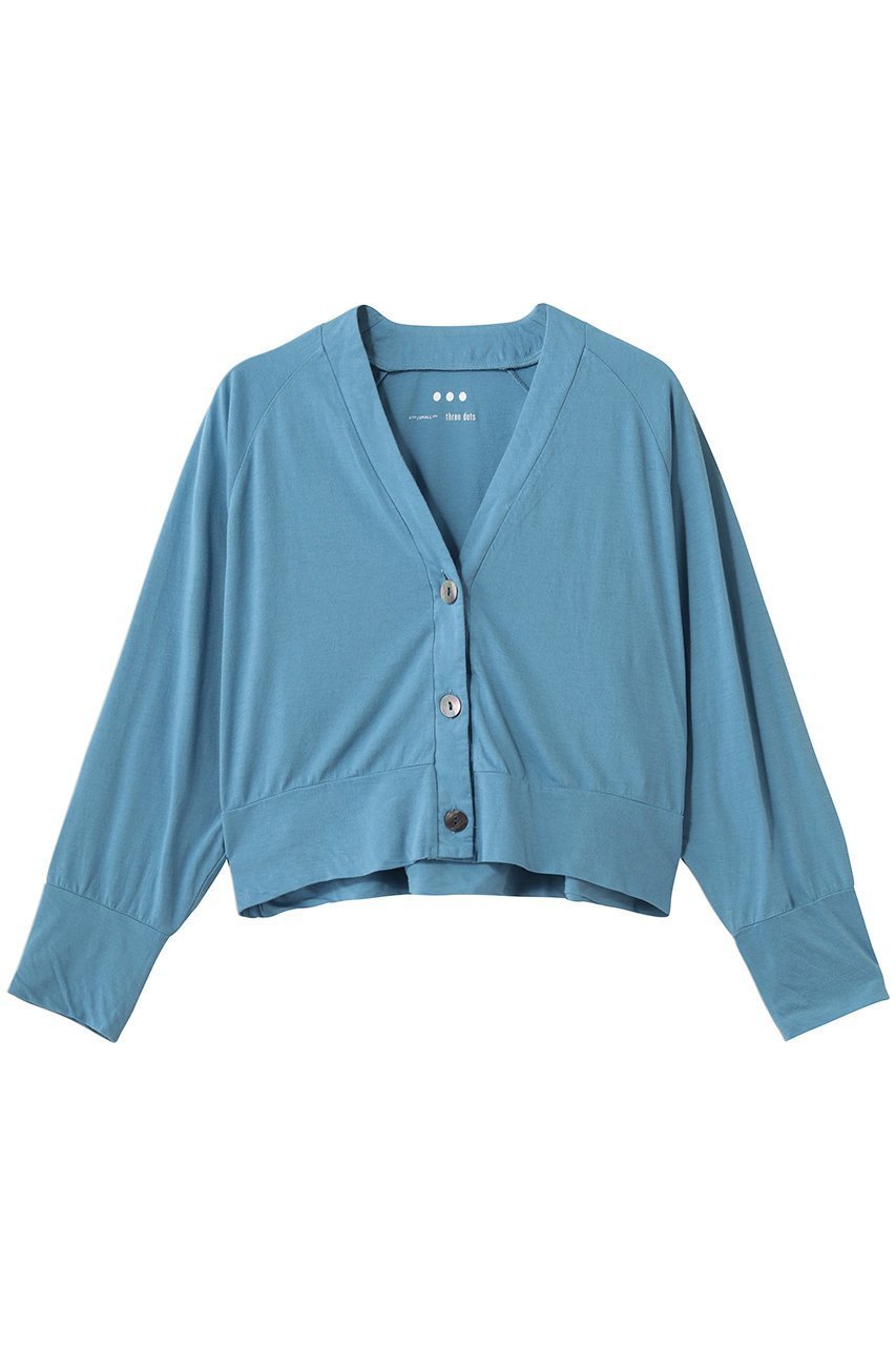 【スリー ドッツ/three dots】のジャージーコレット コクーンカーディガン インテリア・キッズ・メンズ・レディースファッション・服の通販 founy(ファニー) 　ファッション　Fashion　レディースファッション　Fashion for Women　トップス・カットソー　Cut & Sew Tops　ニット　Knit Tops & Sweaters　カーディガン・羽織り　Layered Style Cardigans　カーディガン　Cardigan, Knitwear　シンプル　Simple, Minimal　フロント　Front, Front Design　ロング　Long, Long-Length　新作・新入荷　New Arrivals / New In　ウォッシュド|ID: prp329100004923402 ipo3291000000036942727