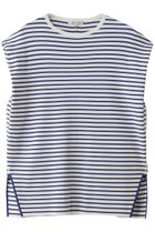 【ブラミンク/BLAMINK】の18Gボーダーニットベスト ロイヤル|ID: prp329100004923404 ipo3291000000036942738