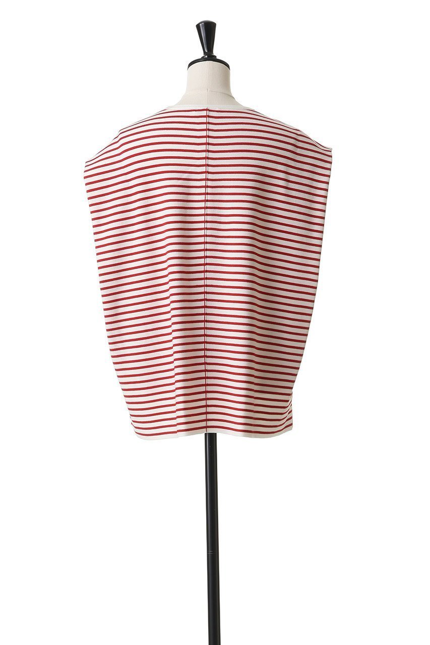 【ブラミンク/BLAMINK】の18Gボーダーニットベスト 人気、トレンドファッション・服の通販 founy(ファニー) 　ファッション　Fashion　レディースファッション　Fashion for Women　トップス・カットソー　Cut & Sew Tops　ニット　Knit Tops & Sweaters　ベスト&ジレ / 重ね着スタイル　Vests & Gilets　カジュアルプルオーバー・ニットトップス　Pullovers & Knit Tops / Casual Pullovers　ベスト　Vest, Waistcoat　ボーダー　Border, Stripe　エレガント 上品　Elegant　夏　Summer　定番　Standard, Basic Item　新作・新入荷　New Arrivals / New In　春　Spring　S/S・春夏　SS, Spring/Summer, Warm Season　other-4|ID: prp329100004923404 ipo3291000000036942741