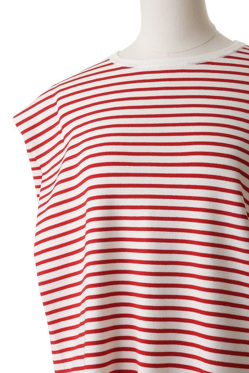 【ブラミンク/BLAMINK】の18Gボーダーニットベスト 人気、トレンドファッション・服の通販 founy(ファニー) 　ファッション　Fashion　レディースファッション　Fashion for Women　トップス・カットソー　Cut & Sew Tops　ニット　Knit Tops & Sweaters　ベスト&ジレ / 重ね着スタイル　Vests & Gilets　カジュアルプルオーバー・ニットトップス　Pullovers & Knit Tops / Casual Pullovers　ベスト　Vest, Waistcoat　ボーダー　Border, Stripe　エレガント 上品　Elegant　夏　Summer　定番　Standard, Basic Item　新作・新入荷　New Arrivals / New In　春　Spring　S/S・春夏　SS, Spring/Summer, Warm Season　other-5|ID: prp329100004923404 ipo3291000000036942742