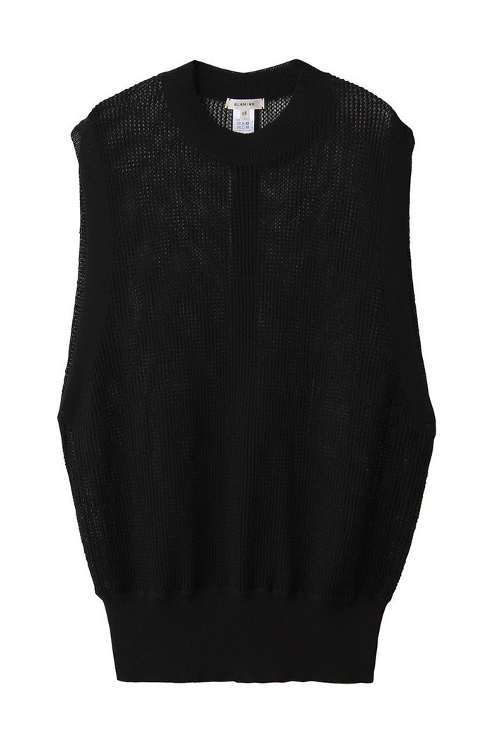 【ブラミンク/BLAMINK】の7Gメッシュノースリーブニット インテリア・キッズ・メンズ・レディースファッション・服の通販 founy(ファニー) https://founy.com/ ファッション Fashion レディースファッション Fashion for Women トップス・カットソー Cut & Sew Tops ニット Knit Tops & Sweaters キャミソール&ノースリーブ Camisoles & Sleeveless Tops カジュアルプルオーバー・ニットトップス Pullovers & Knit Tops / Casual Pullovers インナー Innerwear ノースリーブ Sleeveless, No-Sleeve メッシュ Mesh, Net Fabric エレガント 上品 Elegant 夏 Summer 新作・新入荷 New Arrivals / New In 春 Spring S/S・春夏 SS, Spring/Summer, Warm Season |ID: prp329100004923405 ipo3291000000036942743