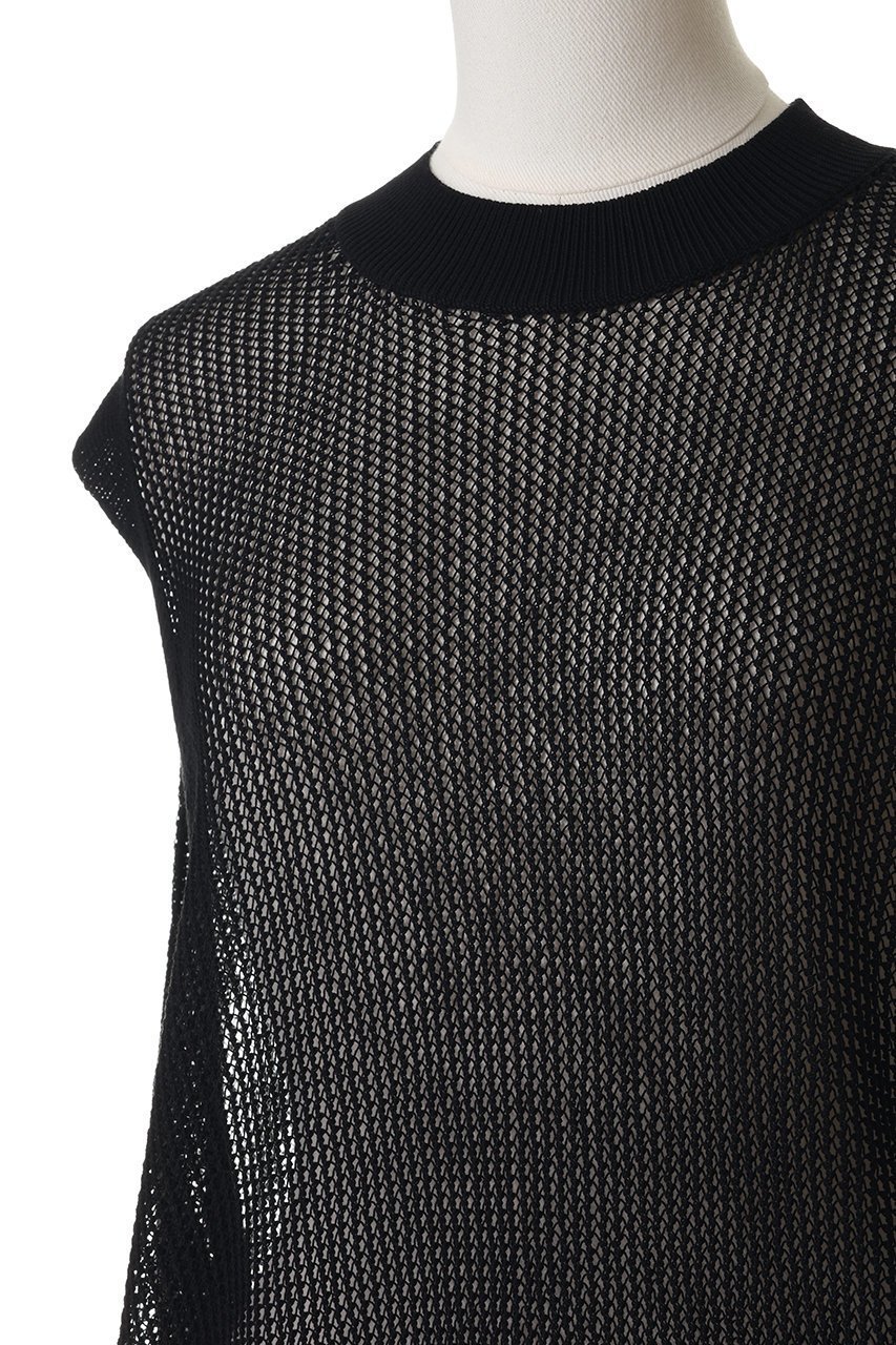 【ブラミンク/BLAMINK】の7Gメッシュノースリーブニット 人気、トレンドファッション・服の通販 founy(ファニー) 　ファッション　Fashion　レディースファッション　Fashion for Women　トップス・カットソー　Cut & Sew Tops　ニット　Knit Tops & Sweaters　キャミソール&ノースリーブ　Camisoles & Sleeveless Tops　カジュアルプルオーバー・ニットトップス　Pullovers & Knit Tops / Casual Pullovers　インナー　Innerwear　ノースリーブ　Sleeveless, No-Sleeve　メッシュ　Mesh, Net Fabric　エレガント 上品　Elegant　夏　Summer　新作・新入荷　New Arrivals / New In　春　Spring　S/S・春夏　SS, Spring/Summer, Warm Season　other-5|ID: prp329100004923405 ipo3291000000036942748