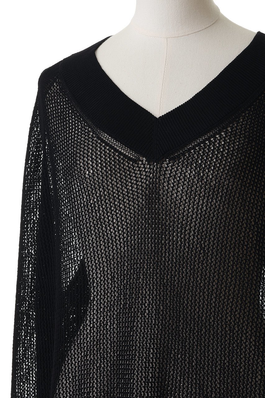 【ブラミンク/BLAMINK】の7GメッシュVネックニット 人気、トレンドファッション・服の通販 founy(ファニー) ファッション Fashion レディースファッション Fashion for Women トップス・カットソー Cut & Sew Tops ニット Knit Tops & Sweaters カジュアルプルオーバー・ニットトップス Pullovers & Knit Tops / Casual Pullovers Vネックトップス V-Neck Tops / V-Cut Neckline Shirts バランス Balance, Style Balance ボトム Bottoms, Lower Wear メッシュ Mesh, Net Fabric エレガント 上品 Elegant 夏 Summer 新作・新入荷 New Arrivals / New In other-5|ID: prp329100004923406 ipo3291000000036942754