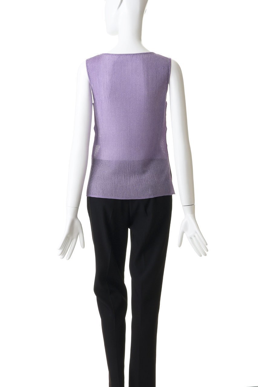 【ランバン オン ブルー/LANVIN en Bleu】のシアーリブボートネックニット 人気、トレンドファッション・服の通販 founy(ファニー) 　ファッション　Fashion　レディースファッション　Fashion for Women　トップス・カットソー　Cut & Sew Tops　ニット　Knit Tops & Sweaters　カジュアルプルオーバー・ニットトップス　Pullovers & Knit Tops / Casual Pullovers　インナー　Innerwear　シアー　Sheer, See-Through　エレガント 上品　Elegant　新作・新入荷　New Arrivals / New In　other-4|ID: prp329100004923408 ipo3291000000036942769