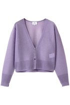 【ランバン オン ブルー/LANVIN en Bleu】のシアーVネックカーディガン ピンク|ID:prp329100004923413