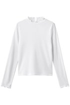 【スティーブンアラン/steven alan】のドット リブ フリル プルオーバー ホワイト|ID: prp329100004923417 ipo3291000000036942818