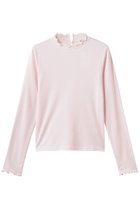 【スティーブンアラン/steven alan】のドット リブ フリル プルオーバー ライトピンク|ID: prp329100004923417 ipo3291000000036942821