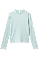 【スティーブンアラン/steven alan】のドット リブ フリル プルオーバー ライトブルー|ID: prp329100004923417 ipo3291000000036942824