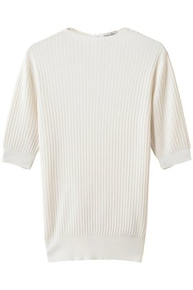 【スティーブンアラン/steven alan】のボトルネック ハーフスリーブ ニット 人気、トレンドファッション・服の通販 founy(ファニー) ファッション Fashion レディースファッション Fashion for Women トップス・カットソー Cut & Sew Tops ニット Knit Tops & Sweaters カジュアルプルオーバー・ニットトップス Pullovers & Knit Tops / Casual Pullovers シルク Silk, 100% Silk スリーブ Sleeve, Long Sleeve / Short Sleeve センター Center, Center Line デニム Denim, Jeans Material ハーフ Half, Half-Length ボトム Bottoms, Lower Wear ボトルネック Bottle Neck, Mock Neck 定番 Standard, Basic Item 新作・新入荷 New Arrivals / New In |ID:prp329100004923419