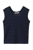 【プレインピープル/PLAIN PEOPLE】のVALLONE ニットタンクトップ ネイビー|ID: prp329100004923433 ipo3291000000036942927