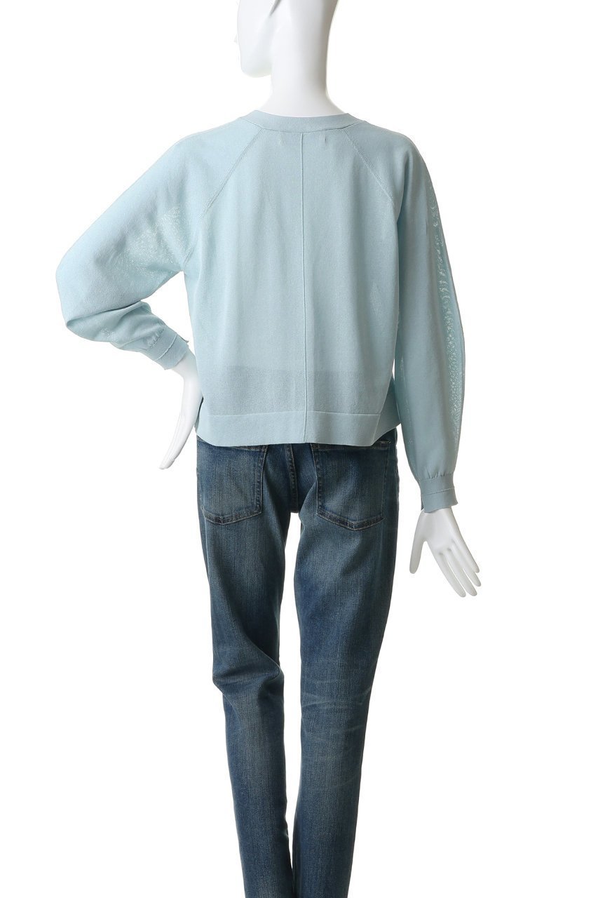 【マリリンムーン/MARILYN MOON】の16Gペーパーニットコクーンスリーブカーディガン 人気、トレンドファッション・服の通販 founy(ファニー) 　ファッション　Fashion　レディースファッション　Fashion for Women　トップス・カットソー　Cut & Sew Tops　ニット　Knit Tops & Sweaters　カーディガン・羽織り　Layered Style Cardigans　なめらか　Smooth, Silky Texture　カーディガン　Cardigan, Knitwear　クロップド　Cropped, Short Length　コクーン　Cocoon, Cocoon Silhouette　シアー　Sheer, See-Through　バランス　Balance, Style Balance　パッチ　Patch, Appliqué　ベーシック　Basic, Essential　ペーパー　Paper, Kraft Paper　ポケット　Pocket, Pocket Detail　夏　Summer　新作・新入荷　New Arrivals / New In　other-4|ID: prp329100004923435 ipo3291000000036942951