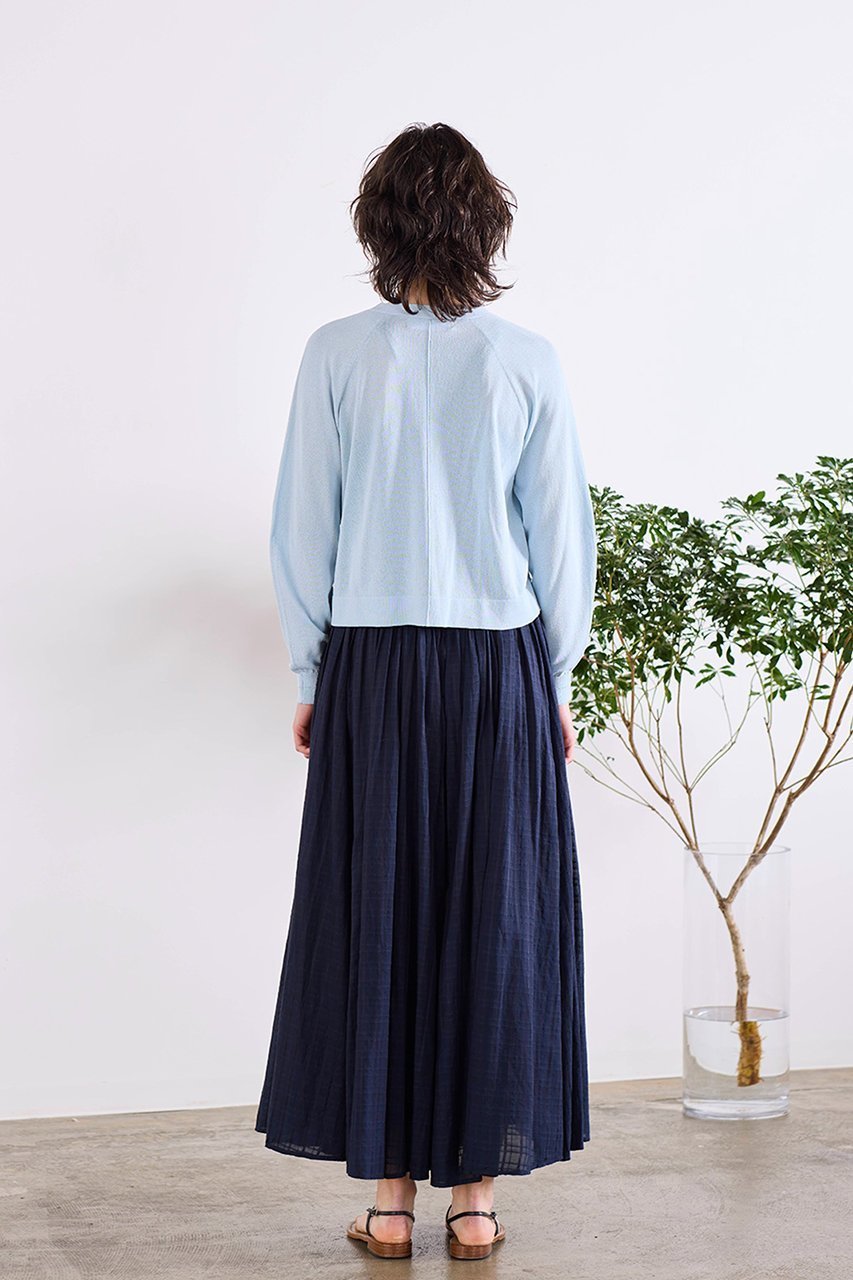 【マリリンムーン/MARILYN MOON】の16Gペーパーニットコクーンスリーブカーディガン 人気、トレンドファッション・服の通販 founy(ファニー) 　ファッション　Fashion　レディースファッション　Fashion for Women　トップス・カットソー　Cut & Sew Tops　ニット　Knit Tops & Sweaters　カーディガン・羽織り　Layered Style Cardigans　なめらか　Smooth, Silky Texture　カーディガン　Cardigan, Knitwear　クロップド　Cropped, Short Length　コクーン　Cocoon, Cocoon Silhouette　シアー　Sheer, See-Through　バランス　Balance, Style Balance　パッチ　Patch, Appliqué　ベーシック　Basic, Essential　ペーパー　Paper, Kraft Paper　ポケット　Pocket, Pocket Detail　夏　Summer　新作・新入荷　New Arrivals / New In　other-7|ID: prp329100004923435 ipo3291000000036942959