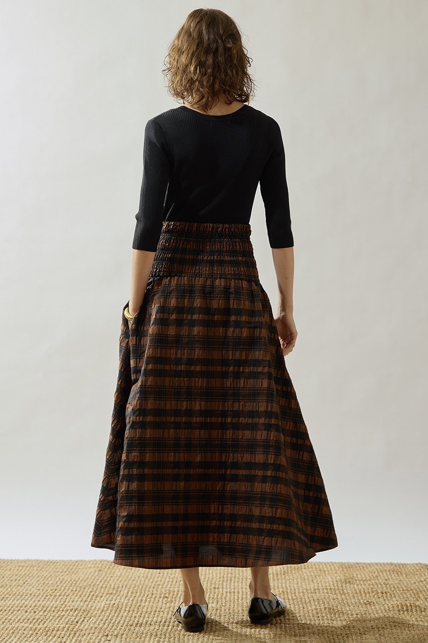 【ウィムガゼット/Whim Gazette】の【Drawing Numbers】リブハーフスリーブニット 人気、トレンドファッション・服の通販 founy(ファニー) 　ファッション　Fashion　レディースファッション　Fashion for Women　トップス・カットソー　Cut & Sew Tops　ニット　Knit Tops & Sweaters　カジュアルプルオーバー・ニットトップス　Pullovers & Knit Tops / Casual Pullovers　インナー　Innerwear　クラシック　Classic, Timeless Style　シンプル　Simple, Minimal　デコルテ　Décolleté, Neckline　ラウンド　Round, Round Neck　リブニット　Rib Knit, Ribbed Knit　エレガント 上品　Elegant　新作・新入荷　New Arrivals / New In　other-4|ID: prp329100004923445 ipo3291000000036942999