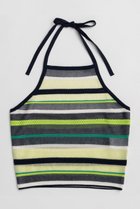 【メゾンスペシャル/MAISON SPECIAL】のBorder American Sleeve Knit Tank/ボーダーアメスリニットタンク GRN(グリーン)|ID: prp329100004923470 ipo3291000000036943146