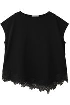 【アナイ/ANAYI】のレースヘムボクシープルオーバー ブラック|ID: prp329100004923475 ipo3291000000036943185