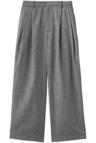 【フローレント/FLORENT】のリネンタックワイドパンツ ブラック|ID: prp329100004923485 ipo3291000000036943237