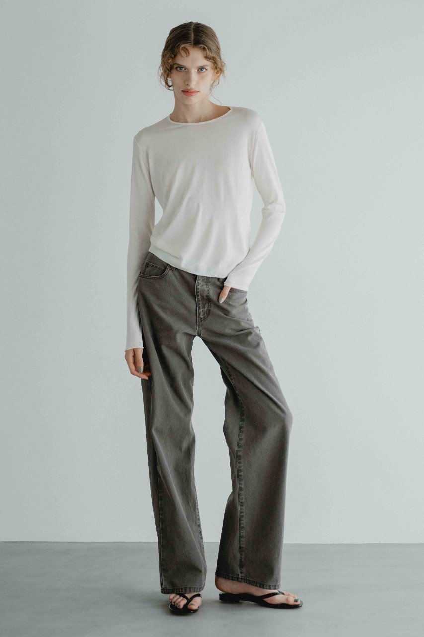 【その他のブランド/Other】のコットンツイルパンツ 人気、トレンドファッション・服の通販 founy(ファニー) 　ファッション　Fashion　レディースファッション　Fashion for Women　パンツ　Pants & Trousers　コンパクト　Compact, Small Size　ストレート　Straight, Straight Cut　ツイル　Twist, Twisted Detail　ベーシック　Basic, Essential　ヴィンテージ　Vintage Style　新作・新入荷　New Arrivals / New In　other-6|ID: prp329100004923494 ipo3291000000036943320