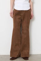 【ウィムガゼット/Whim Gazette】のゴートスエードパンツ 人気、トレンドファッション・服の通販 founy(ファニー) ファッション Fashion レディースファッション Fashion for Women パンツ Pants & Trousers なめらか Smooth, Silky Texture フレア Flare, Flared エレガント 上品 Elegant 新作・新入荷 New Arrivals / New In thumbnail ブラウン|ID: prp329100004923510 ipo3291000000036943445