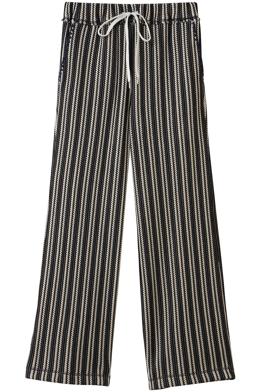 【マルティニーク/martinique】の【CURRENTAGE】ニッティングラッセルジャージーストライプパンツ インテリア・キッズ・メンズ・レディースファッション・服の通販 founy(ファニー) 　ファッション　Fashion　レディースファッション　Fashion for Women　パンツ　Pants & Trousers　おすすめ　Recommended / Our Picks　ストライプ　Stripe, Striped Pattern　セットアップ　Set-Up, Coordinated Outfit　新作・新入荷　New Arrivals / New In　ブルー|ID: prp329100004923520 ipo3291000000036943506