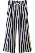 【マルティニーク/martinique】の【CURRENTAGE】ラッセルストライプジャージーパンツ ブルー|ID:prp329100004923522