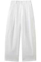 【スティーブンアラン/steven alan】のリップル コットン タック トラウザーズ ホワイト|ID: prp329100004923527 ipo3291000000036943550