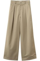 【スティーブンアラン/steven alan】のタック チノ ワイド トラウザー ベージュ|ID: prp329100004923529 ipo3291000000036943569