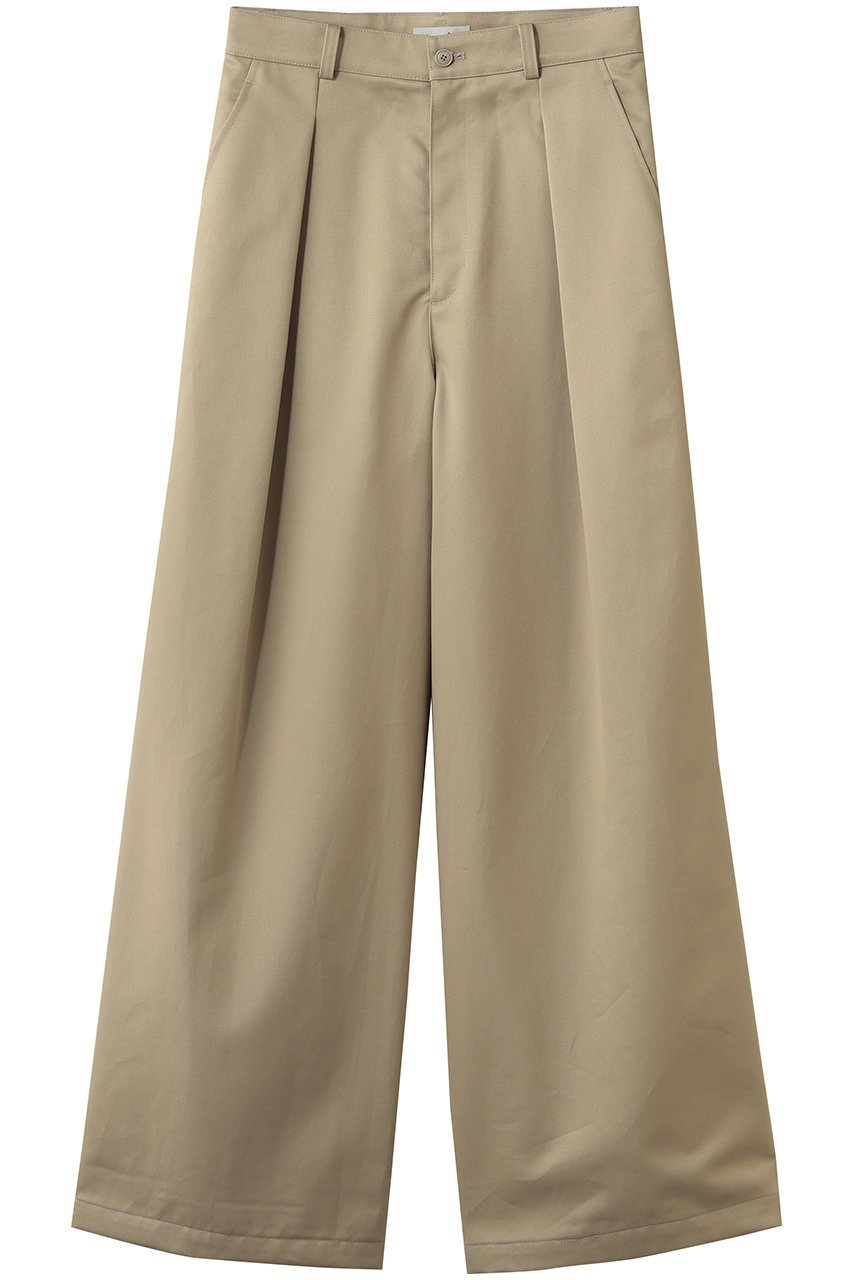 【スティーブンアラン/steven alan】のタック チノ ワイド トラウザー インテリア・キッズ・メンズ・レディースファッション・服の通販 founy(ファニー) 　ファッション　Fashion　レディースファッション　Fashion for Women　パンツ　Pants & Trousers　おすすめ　Recommended / Our Picks　クラシック　Classic, Timeless Style　コンパクト　Compact, Small Size　バランス　Balance, Style Balance　モダン　Modern, Contemporary　ワイド　Wide, Wide Fit　新作・新入荷　New Arrivals / New In　ベージュ|ID: prp329100004923529 ipo3291000000036943569