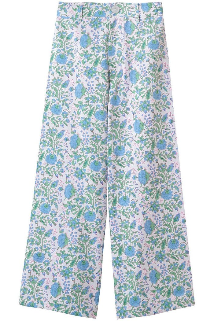 【エスゼット ブロックプリント/SZ Blockprints】のDISCO PANTS PADRA ワイドパンツ インテリア・キッズ・メンズ・レディースファッション・服の通販 founy(ファニー) https://founy.com/ ファッション Fashion レディースファッション Fashion for Women パンツ Pants & Trousers クロップド Cropped, Short Length シンプル Simple, Minimal フラワー Flower, Floral プリント Print, Printed Pattern ワイド Wide, Wide Fit 新作・新入荷 New Arrivals / New In |ID: prp329100004923537 ipo3291000000036943617