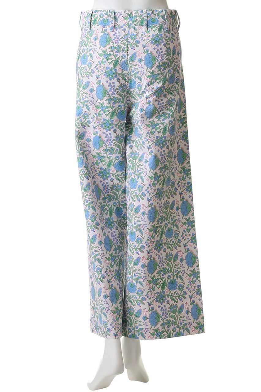 【エスゼット ブロックプリント/SZ Blockprints】のDISCO PANTS PADRA ワイドパンツ 人気、トレンドファッション・服の通販 founy(ファニー) 　ファッション　Fashion　レディースファッション　Fashion for Women　パンツ　Pants & Trousers　クロップド　Cropped, Short Length　シンプル　Simple, Minimal　フラワー　Flower, Floral　プリント　Print, Printed Pattern　ワイド　Wide, Wide Fit　新作・新入荷　New Arrivals / New In　other-4|ID: prp329100004923537 ipo3291000000036943625
