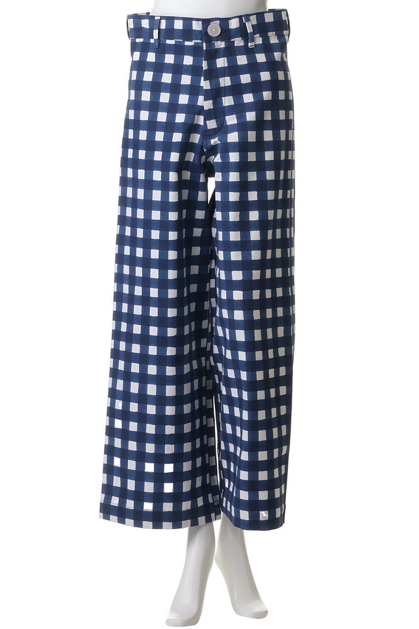 【エスゼット ブロックプリント/SZ Blockprints】のDISCO PANTS GINGHAM ワイドパンツ 人気、トレンドファッション・服の通販 founy(ファニー) 　ファッション　Fashion　レディースファッション　Fashion for Women　パンツ　Pants & Trousers　ギンガム　Gingham, Gingham Fabric　チェック　Check, Plaid, Tartan　ワイド　Wide, Wide Fit　新作・新入荷　New Arrivals / New In　other-2|ID: prp329100004923540 ipo3291000000036943634