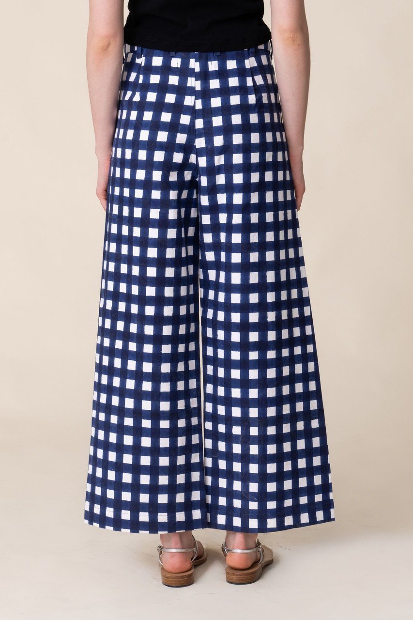 【エスゼット ブロックプリント/SZ Blockprints】のDISCO PANTS GINGHAM ワイドパンツ 人気、トレンドファッション・服の通販 founy(ファニー) 　ファッション　Fashion　レディースファッション　Fashion for Women　パンツ　Pants & Trousers　ギンガム　Gingham, Gingham Fabric　チェック　Check, Plaid, Tartan　ワイド　Wide, Wide Fit　新作・新入荷　New Arrivals / New In　other-7|ID: prp329100004923540 ipo3291000000036943647