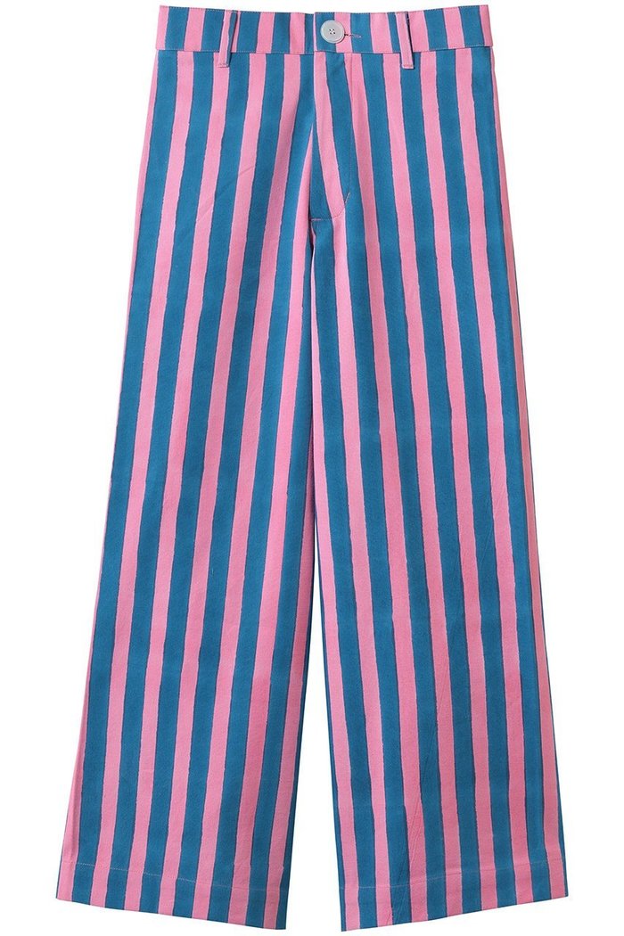 【エスゼット ブロックプリント/SZ Blockprints】のDISCO PANTS DOUBLE THICK STRIPE ワイドパンツ インテリア・キッズ・メンズ・レディースファッション・服の通販 founy(ファニー) https://founy.com/ ファッション Fashion レディースファッション Fashion for Women パンツ Pants & Trousers インド Indian Textile クロップド Cropped, Short Length シンプル Simple, Minimal スタイリッシュ Stylish, Fashionable ストライプ Stripe, Striped Pattern ダブル Double, Double-Breasted バランス Balance, Style Balance ブロック Block, Solid Block Pattern プリント Print, Printed Pattern リラックス Relax, Relaxed Fit ワイド Wide, Wide Fit 夏 Summer 新作・新入荷 New Arrivals / New In 春 Spring S/S・春夏 SS, Spring/Summer, Warm Season |ID: prp329100004923545 ipo3291000000036943651