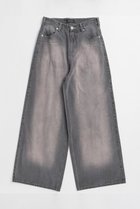 【メゾンスペシャル/MAISON SPECIAL】のHigh Blast Over-Dyed Denim Pants/ハイブラストオーバーダイデニムパンツ GRY(グレー)|ID: prp329100004923552 ipo3291000000036943688