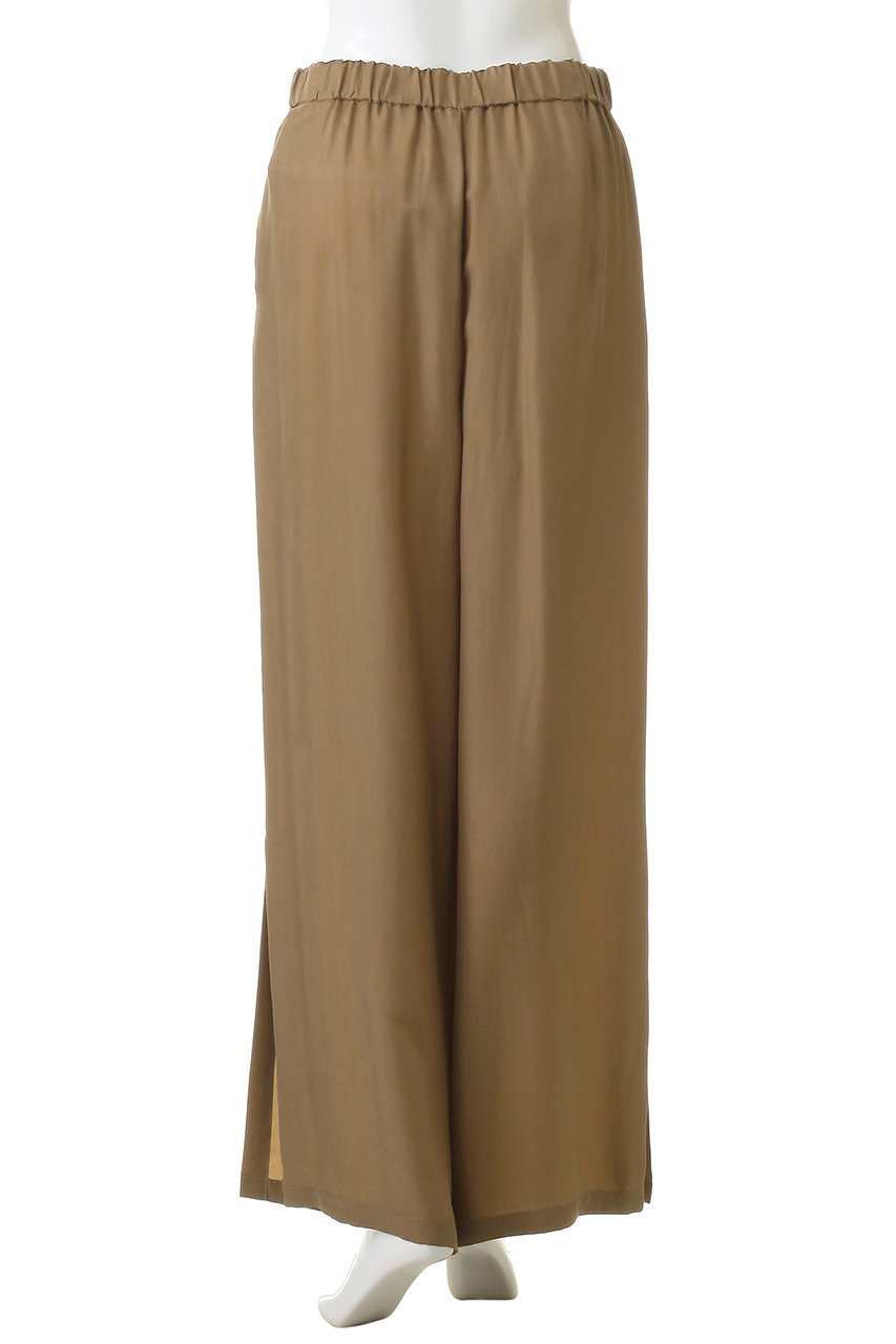 【エリオポール/heliopole】のCUPRO スリットイージーパンツ 人気、トレンドファッション・服の通販 founy(ファニー) 　ファッション　Fashion　レディースファッション　Fashion for Women　パンツ　Pants & Trousers　なめらか　Smooth, Silky Texture　キュプラ　Cupro, Eco Fabric　シンプル　Simple, Minimal　スリット　Slit, Slit Detail　ワイド　Wide, Wide Fit　エレガント 上品　Elegant　新作・新入荷　New Arrivals / New In　other-4|ID: prp329100004923558 ipo3291000000036943732