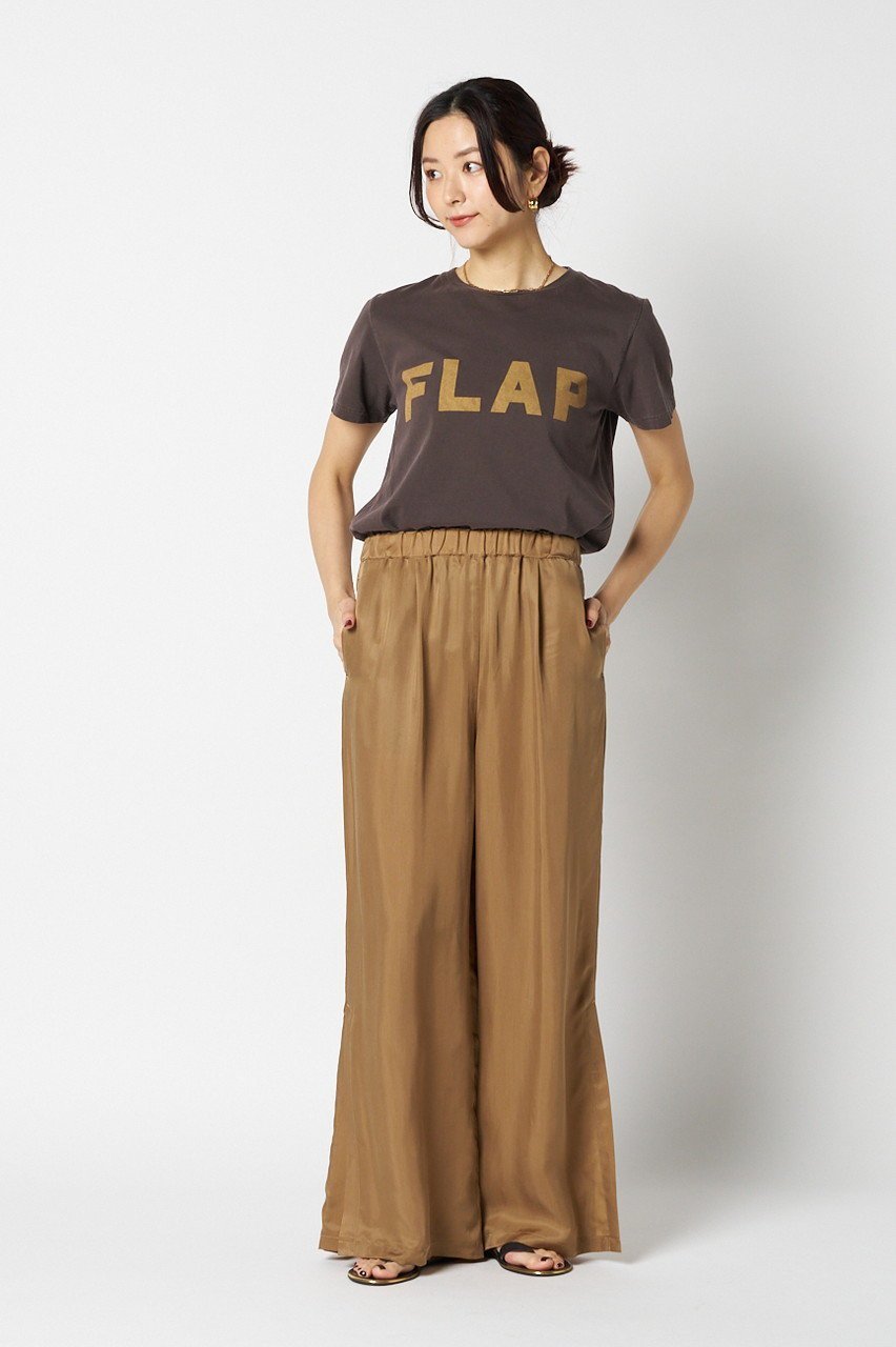 【エリオポール/heliopole】のCUPRO スリットイージーパンツ 人気、トレンドファッション・服の通販 founy(ファニー) 　ファッション　Fashion　レディースファッション　Fashion for Women　パンツ　Pants & Trousers　なめらか　Smooth, Silky Texture　キュプラ　Cupro, Eco Fabric　シンプル　Simple, Minimal　スリット　Slit, Slit Detail　ワイド　Wide, Wide Fit　エレガント 上品　Elegant　新作・新入荷　New Arrivals / New In　other-8|ID: prp329100004923558 ipo3291000000037028203