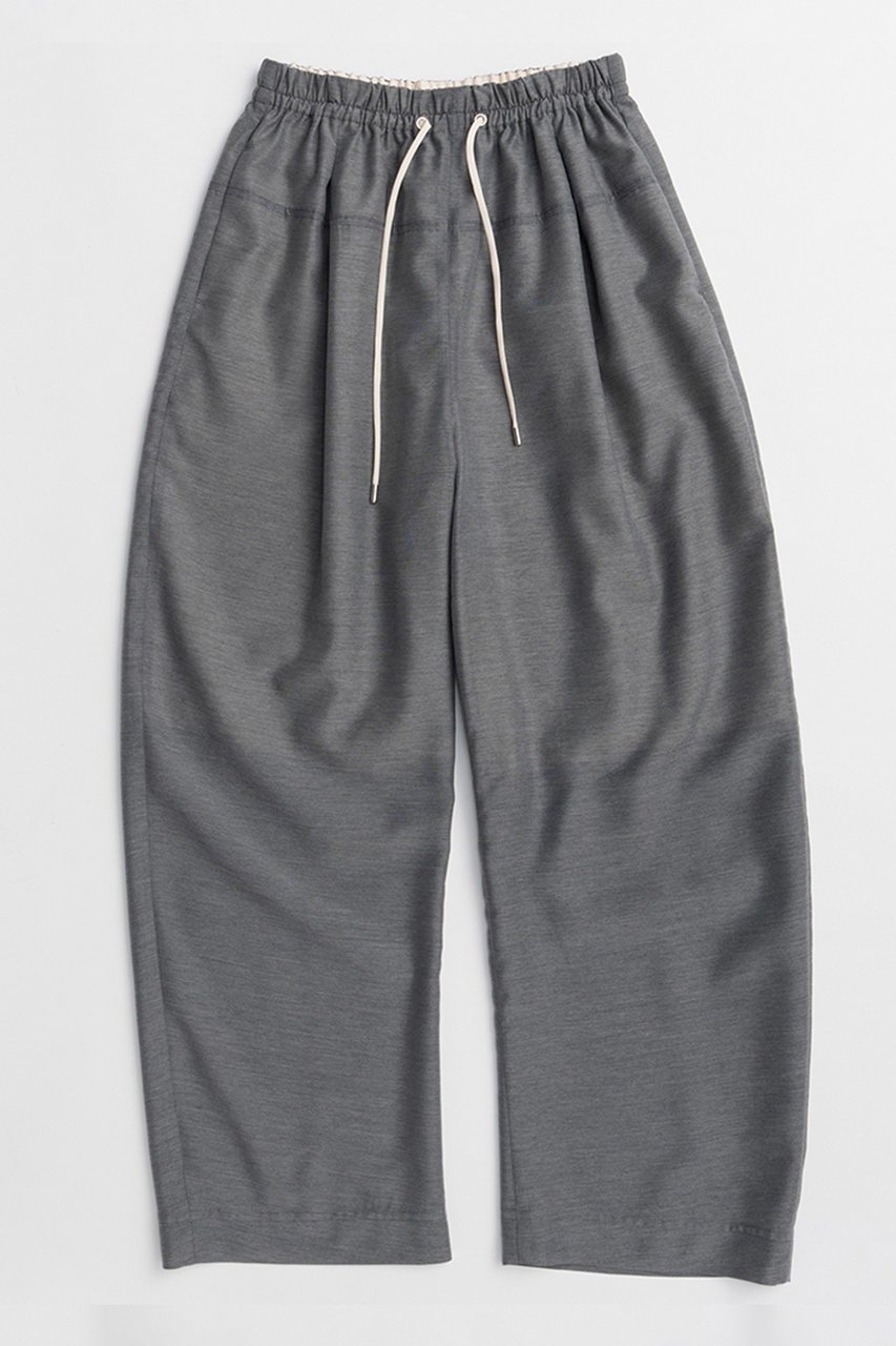 【メゾンスペシャル/MAISON SPECIAL】のSheer Suiting Easy Pants/シアースーチングイージーパンツ インテリア・キッズ・メンズ・レディースファッション・服の通販 founy(ファニー) 　ファッション　Fashion　レディースファッション　Fashion for Women　パンツ　Pants & Trousers　サマー　Summer, Summer Style　ジャケット　Jacket, Outerwear　セットアップ　Set-Up, Coordinated Outfit　バルーン　Balloon, Balloon Silhouette　リラックス　Relax, Relaxed Fit　エレガント 上品　Elegant　再入荷　Restock / Back in Stock　半袖　Short Sleeve, Half Sleeve　夏　Summer　GRY(グレー)|ID: prp329100004923566 ipo3291000000036943778