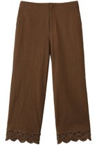 【シンゾーン/Shinzone】のBATTENBERG レースパンツ 人気、トレンドファッション・服の通販 founy(ファニー) ファッション Fashion レディースファッション Fashion for Women パンツ Pants & Trousers おすすめ Recommended / Our Picks クロップド Cropped, Short Length グラフィック Graphic, Graphic Design レース Lace, Lace Fabric 夏 Summer 新作・新入荷 New Arrivals / New In thumbnail ブラウン|ID: prp329100004923600 ipo3291000000036943994